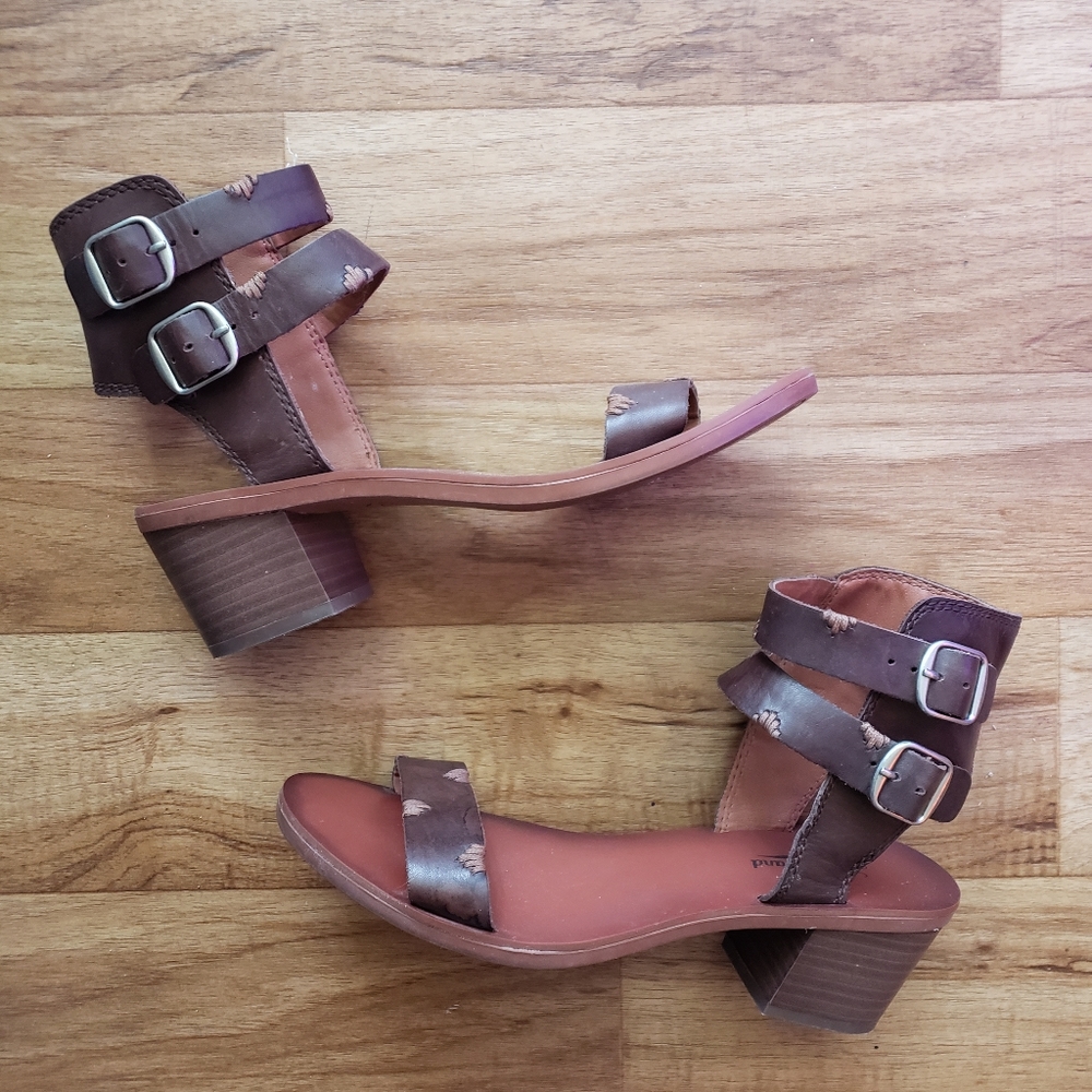 Lucky Brand Strappy Heeled Sandals